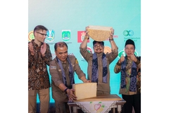 Image Group of businessmen.